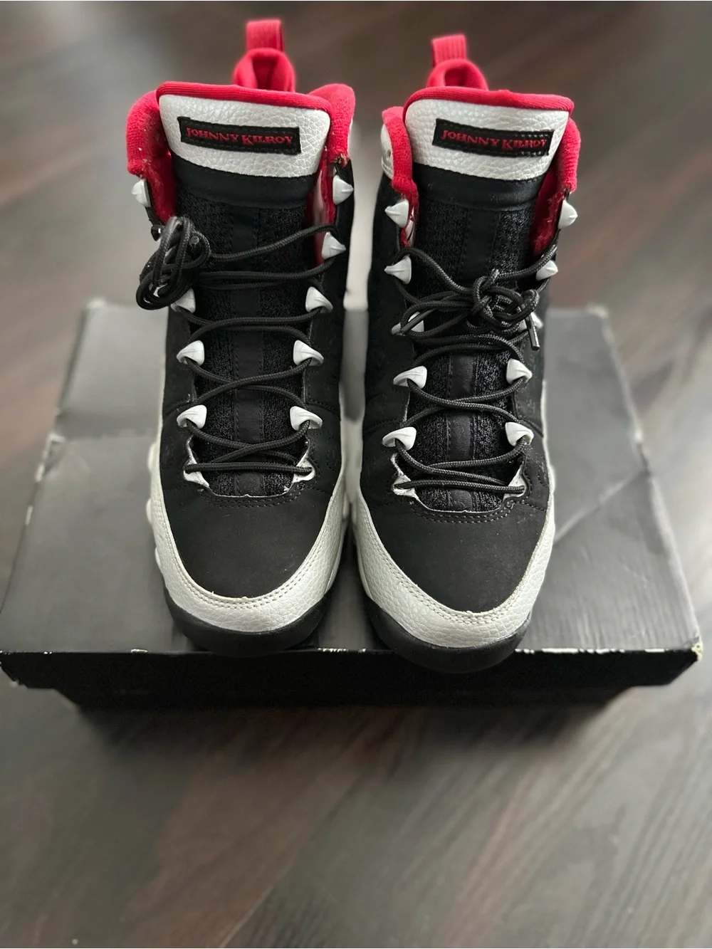 Jordan Kids Black, Gray & Red Basketball Sneakers